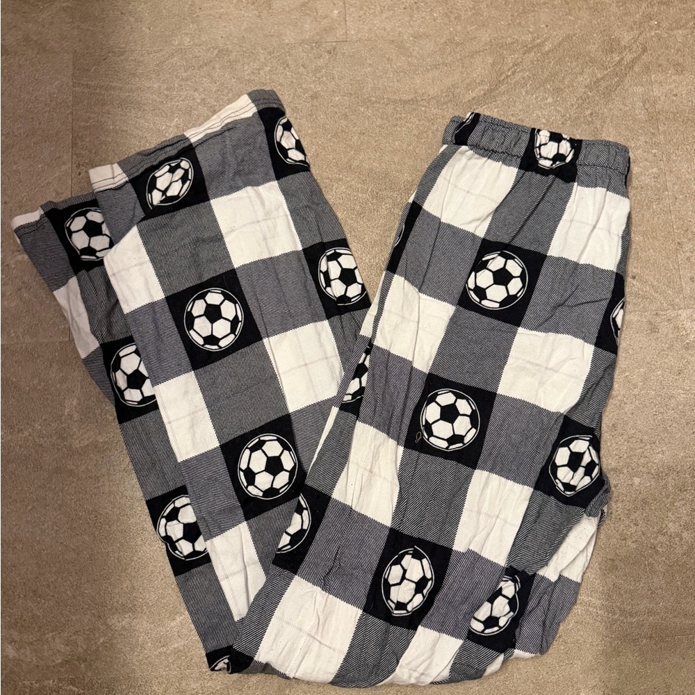 Boxercraft Black and White Plaid Pants
